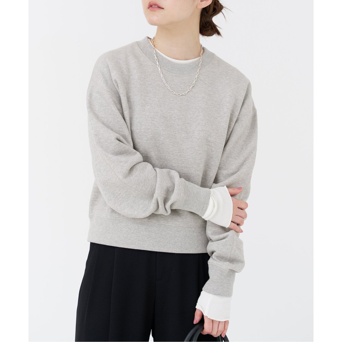 IENA♡コットン裏毛クロップドプルオーバー 楽天市場】【SALE／30%OFF】《追加2》コットン 裏毛クロップドプル