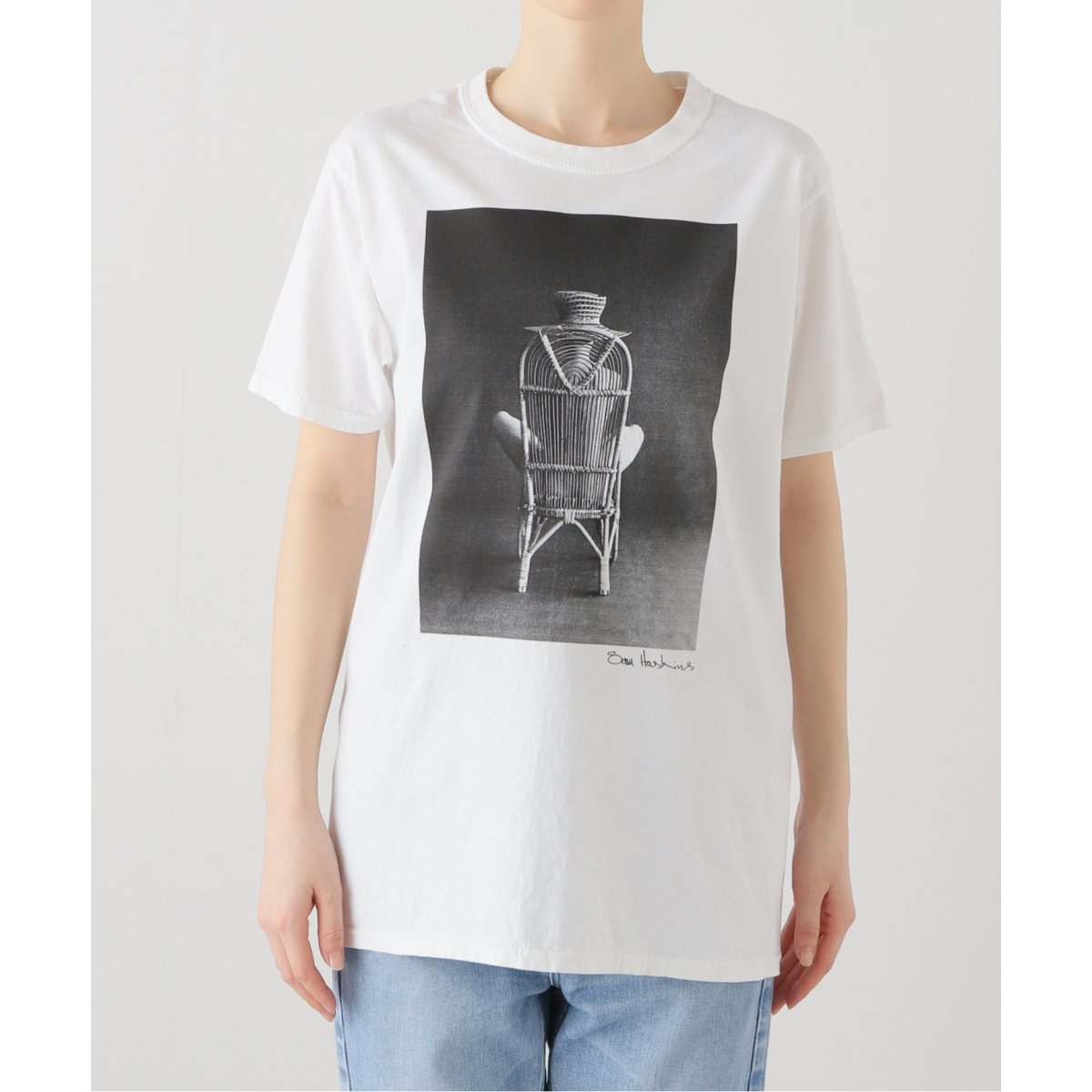 COUTURE D`ADAM/クチュールドアダム】Sam Haskins/Chair Tシャツ