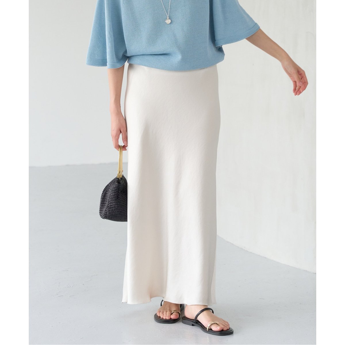 イエナ　ダブルサテンスカート 追加6》ダブルサテンスカート | イエナ(IENA) | マルイウェブ