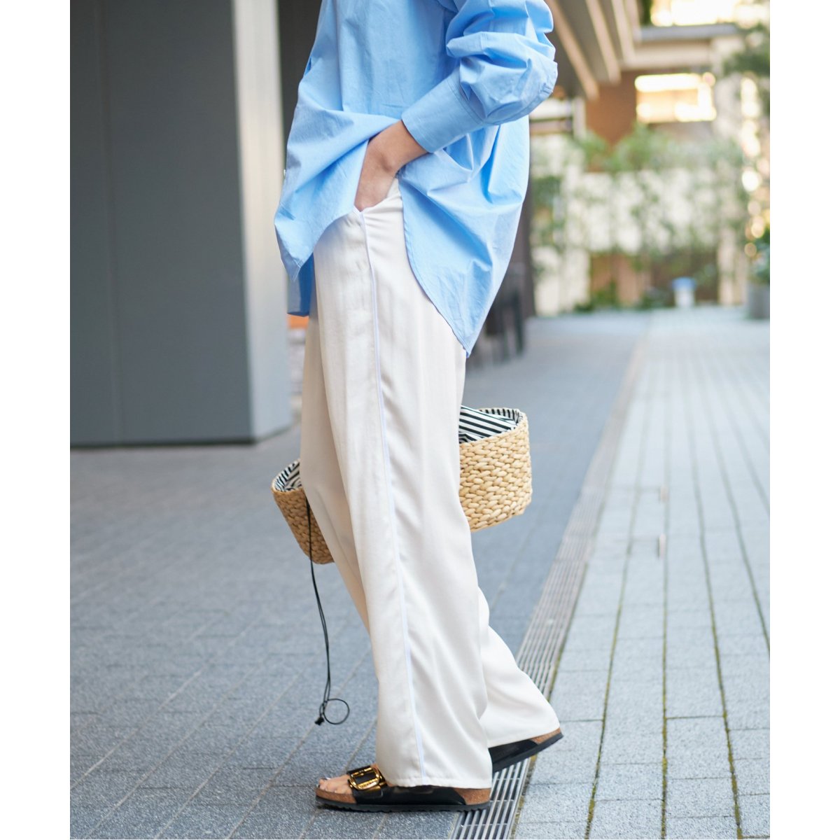 リラックスサテンパンツ | イエナ(IENA) | マルイウェブチャネル