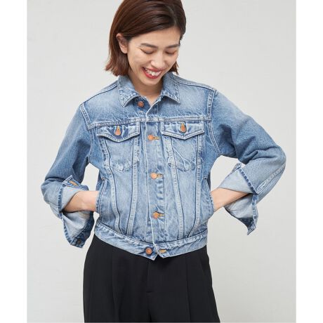 INSCRIRE/アンスクリア】Tight Fit Denim Jacket デニムジャケット I 