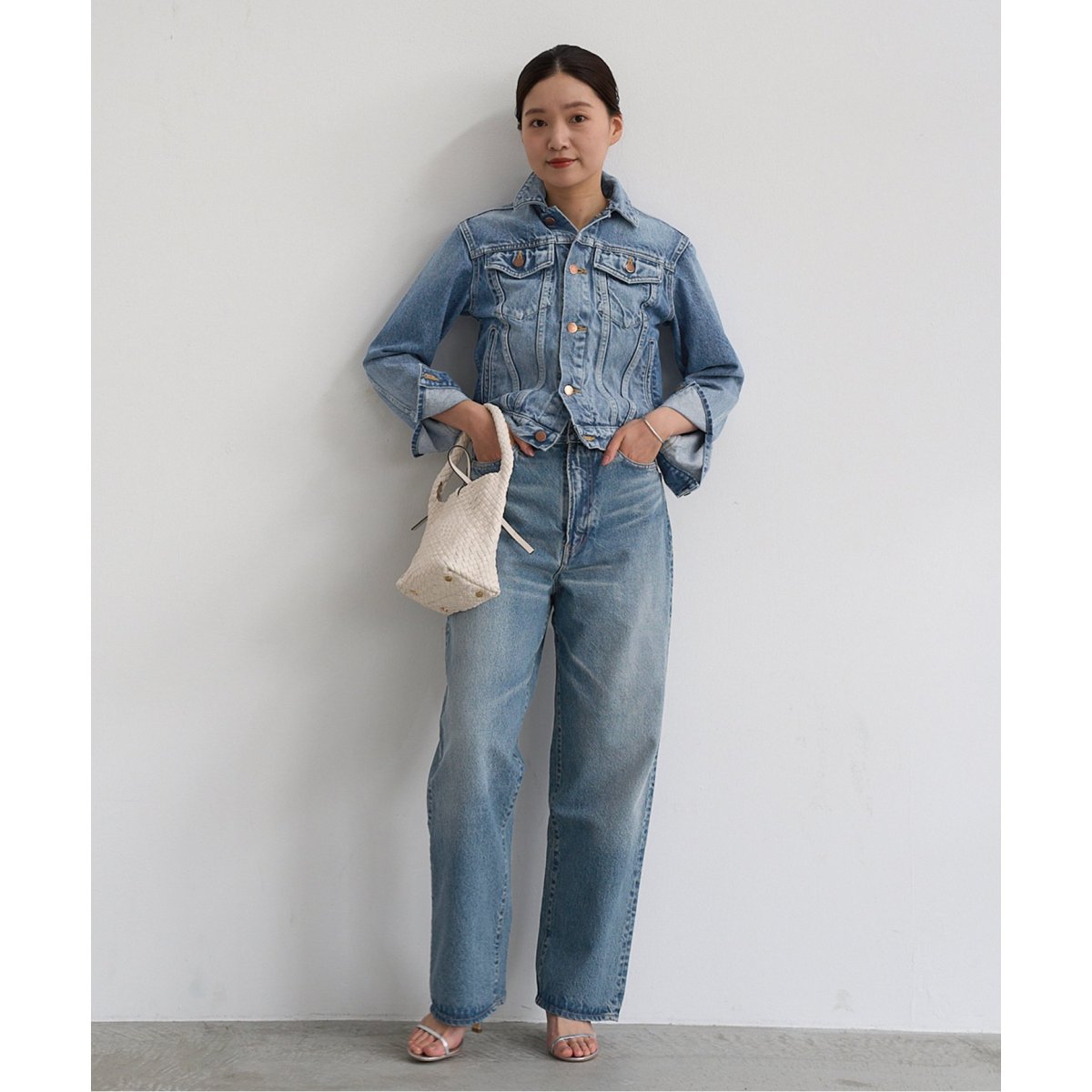 INSCRIRE/アンスクリア】Denim Baggy Pants デニムパンツ | イエナ