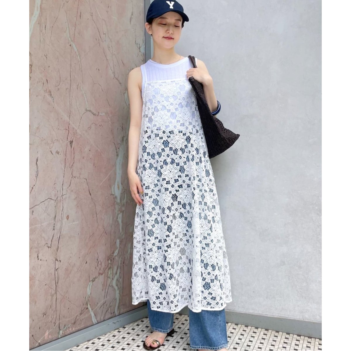 IENA イエナ ラッセルレースキャミドレス 追加》ラッセルレースキャミドレス | イエナ(IENA) | マルイウェブチャネル