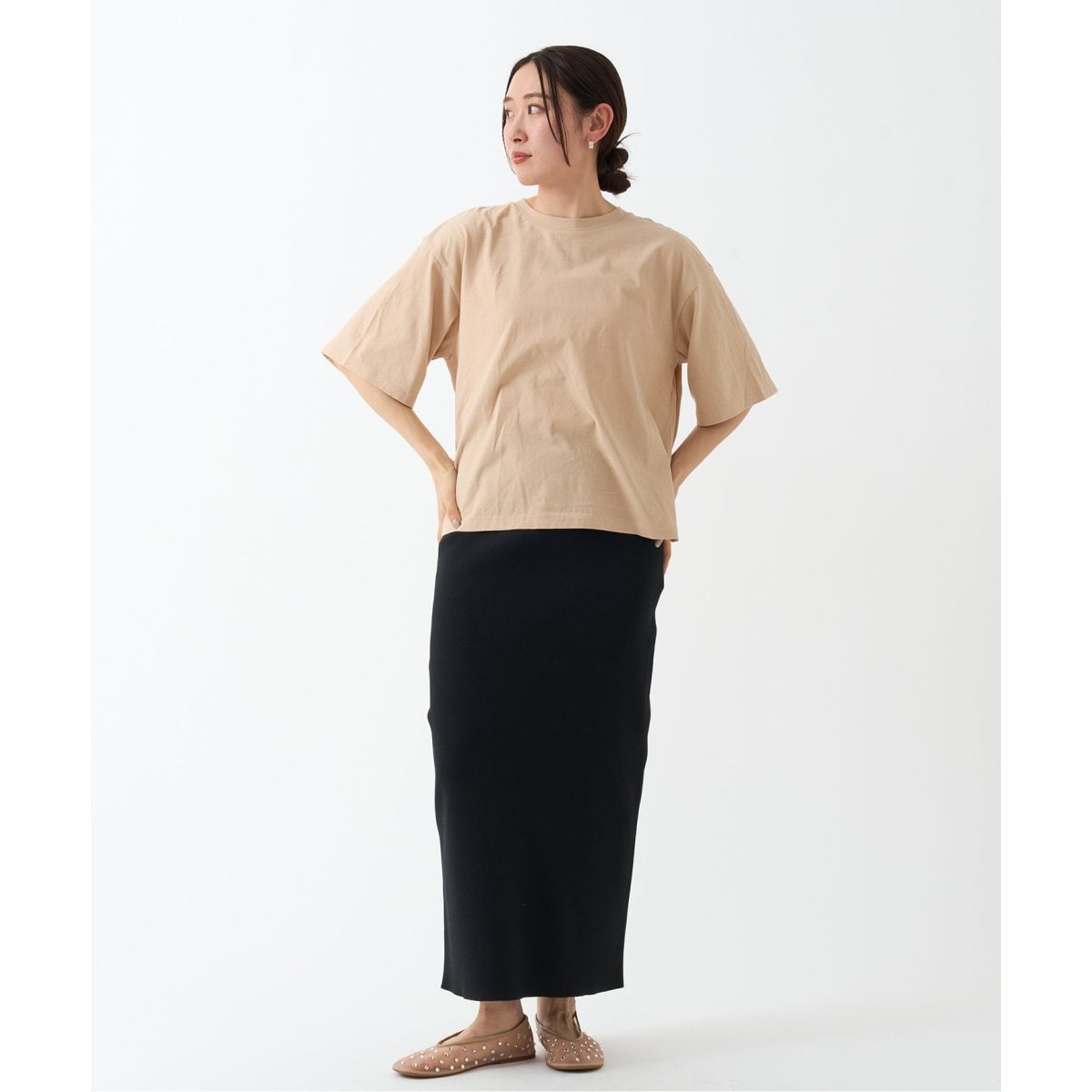 新品☆IENA☆TONY BIANCO ナイロンラインストーンフラットMILO Tony Bianco Tony Bianco Milo Skin Nylon Flats 160.00