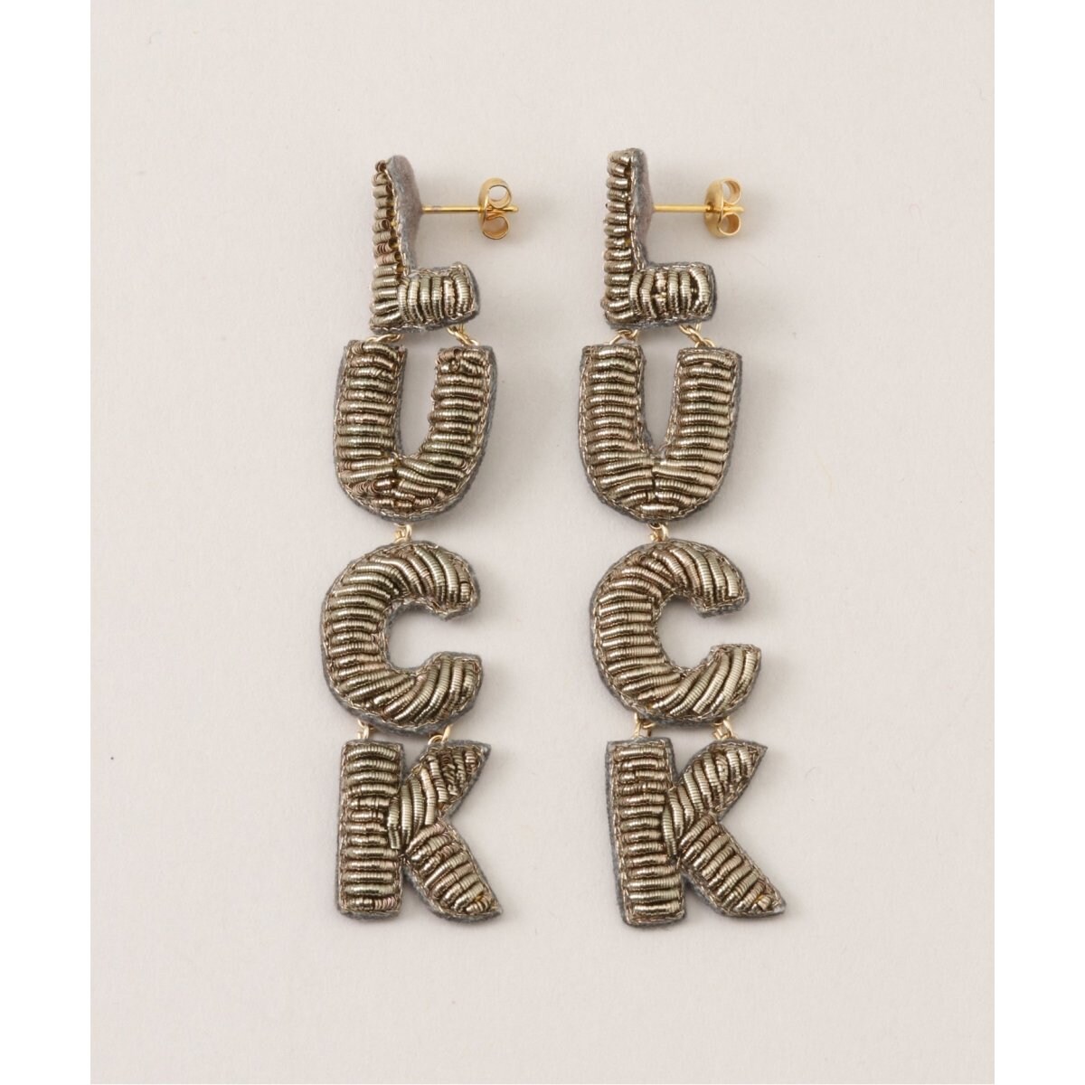 IENA SOPHIA203 LETTER EA LUCK ピアス SOPHIA203/ソフィア203】 LETTER EA LUCK ピアス(両耳) | イエナ