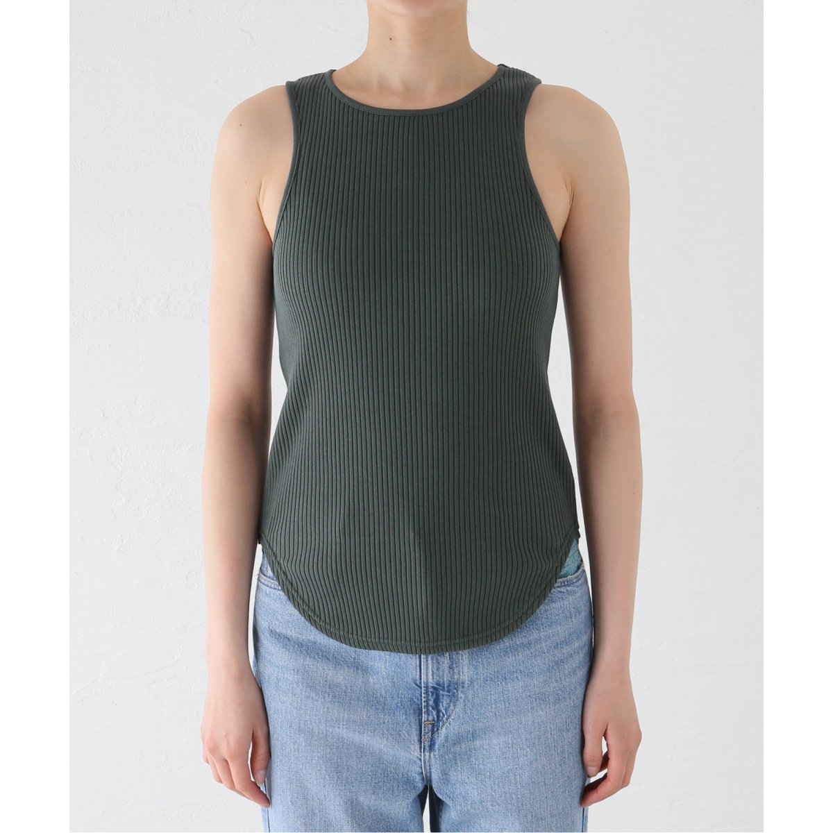 BOWTE バウトHIGH TWIST COTTON RIB TUNK TOP BOWTE/バウト】HIGH TWIST COTTON RIB TUNK TOP タンクトップ