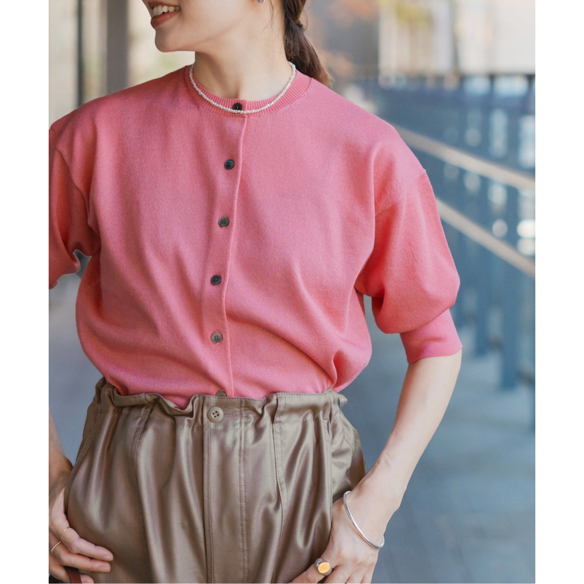 追加》LEVITA クルーカーディガン | イエナ(IENA) | マルイウェブチャネル