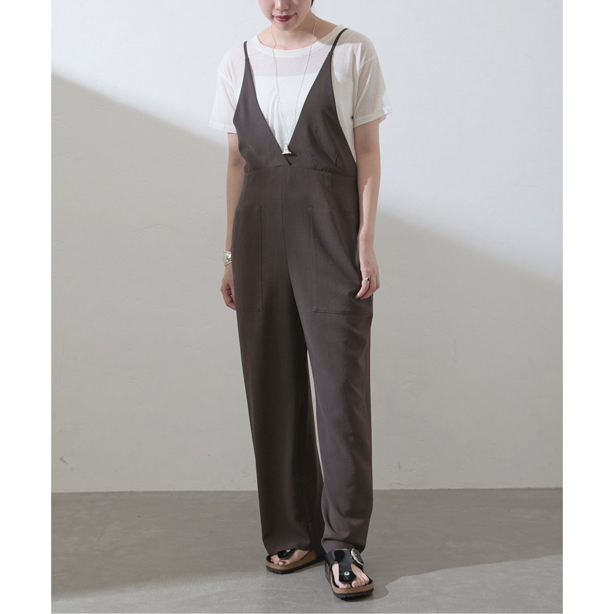IENA TWILL 2way サロペット 追加》TWILL 2way サロペット（サロペット／オーバーオール