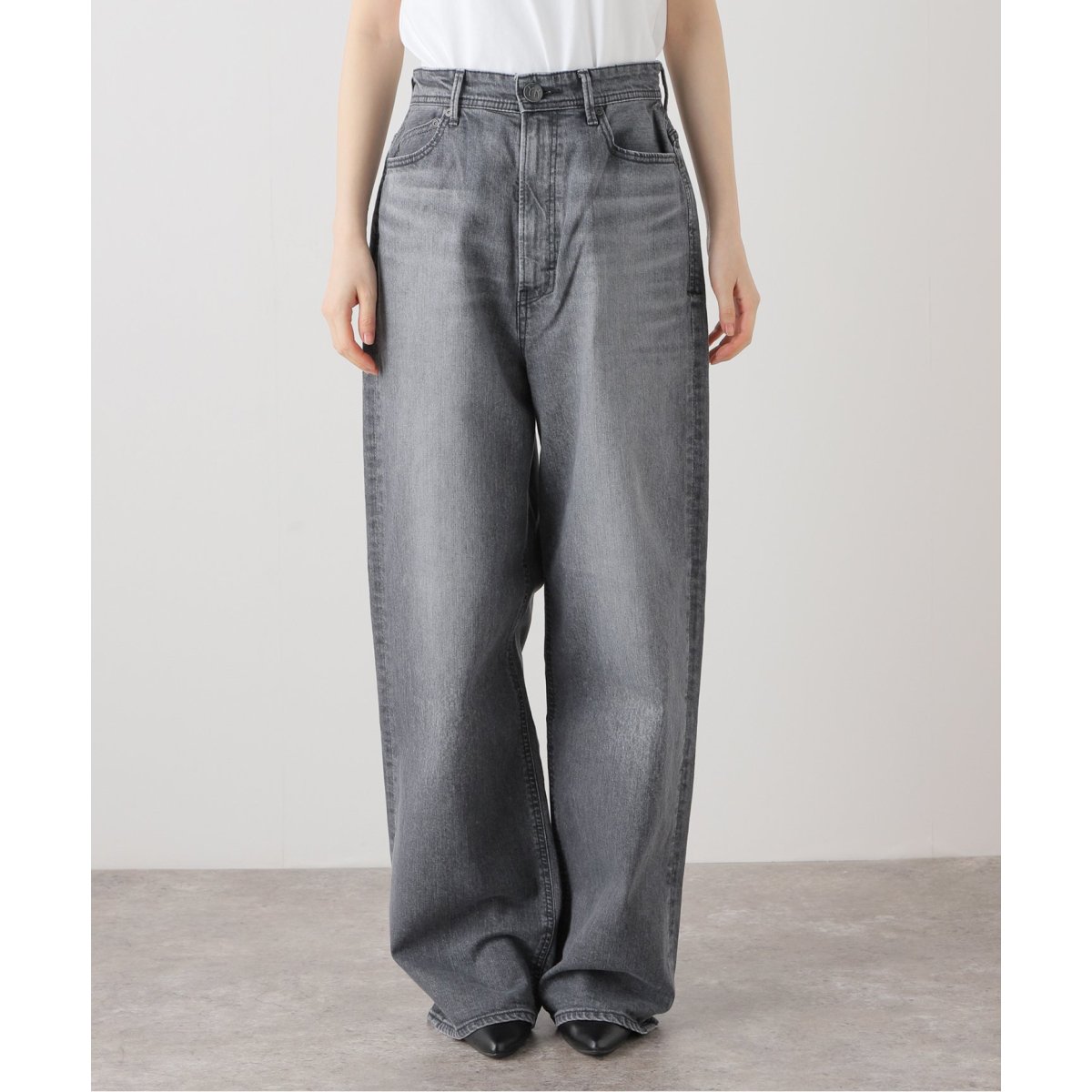 【ヤヌーク】 ストレートデニム ルーズ 【ジョーン】57141229 【24】 YANUK/ヤヌーク JOAN Loose Straight デニムパンツ 57141229 | イエナ