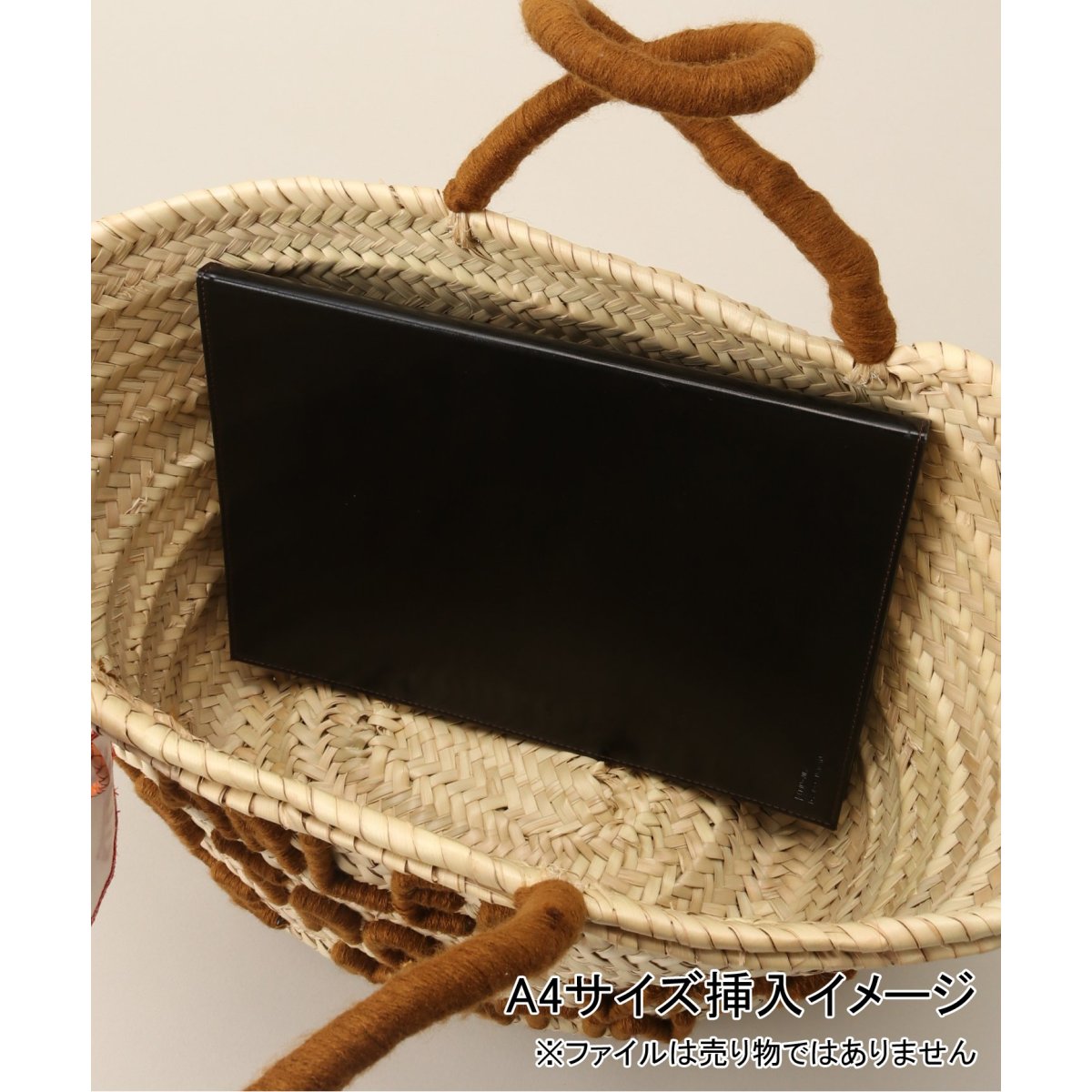 未使用　KILOMETRE PARIS キロメートルパリ　カゴバック KILOMETRE PARIS/キロメートルパリ GPS BASKET PARIS かごバッグ