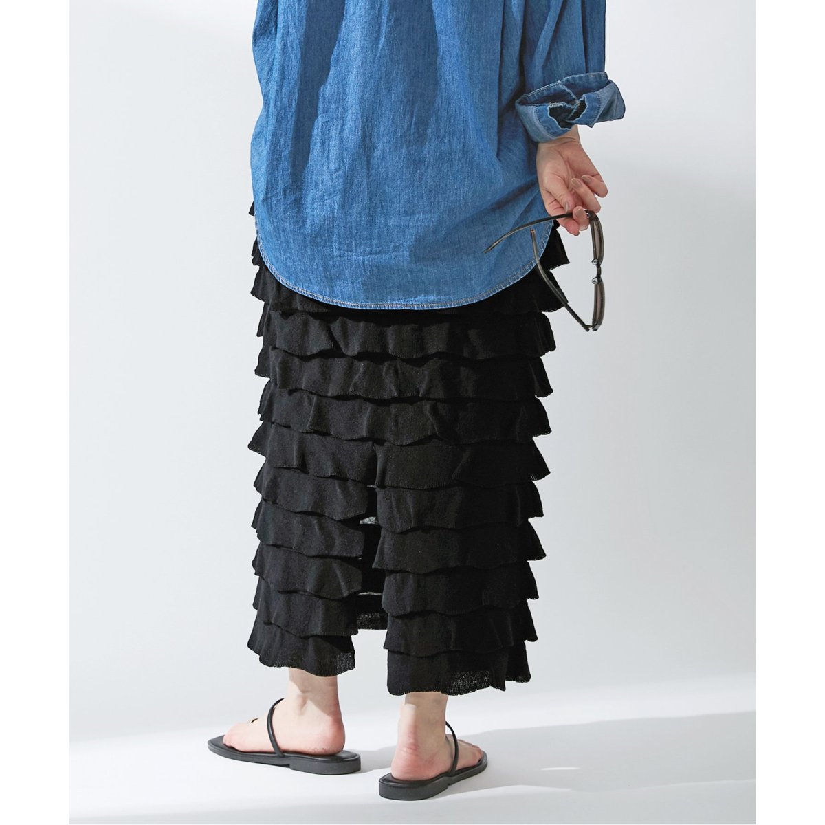 ニットフリルスカート | イエナ(IENA) | マルイウェブチャネル