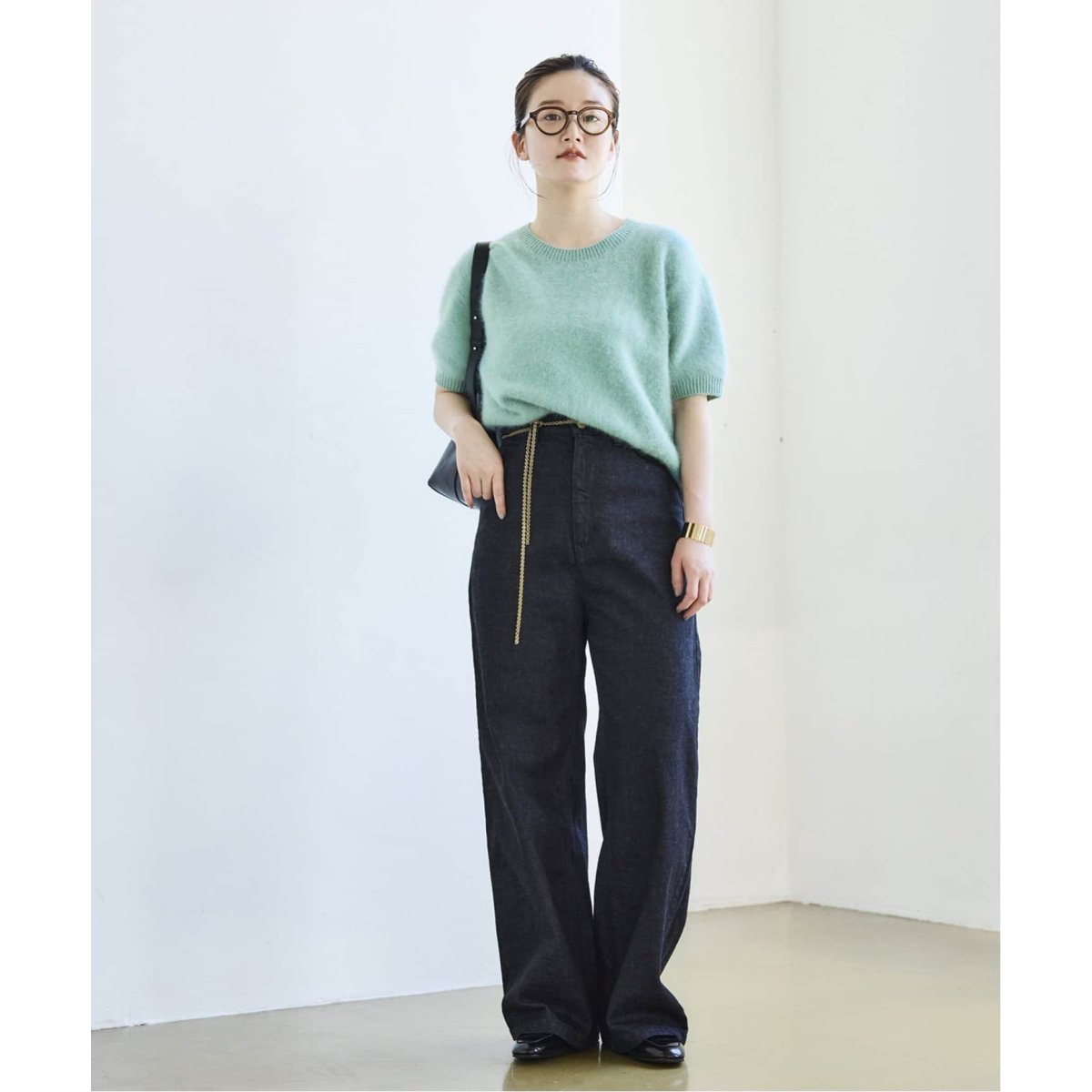 新品　イエナ　ハイウエストデニム IENA（イエナ）の「ハイウエストデニム（デニムパンツ）」 - WEAR