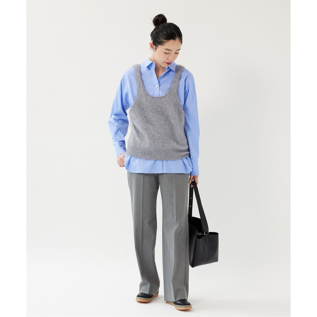 IENA fluffy ファーニットタンク IENA（イエナ）の「fluffyファー ニットタンク（ベスト）」 - WEAR