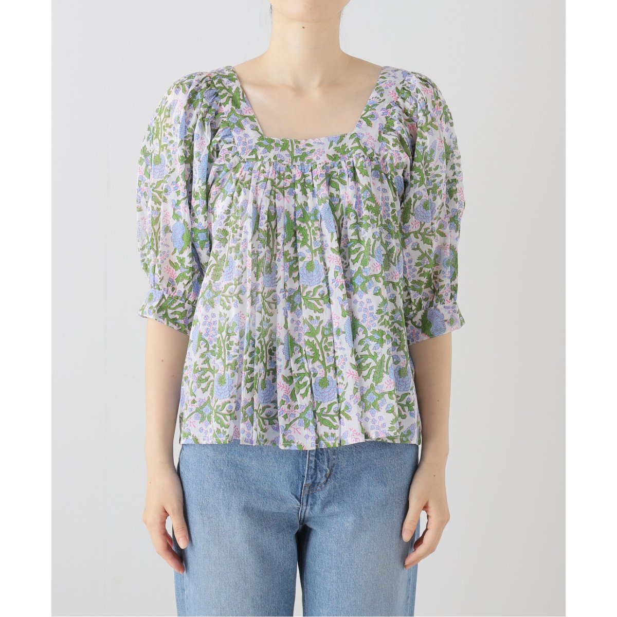 SZ Blockprints VITI TOP DAISY シアーブラウス SZ Blockprints VITI TOP DAISY シアーブラウス