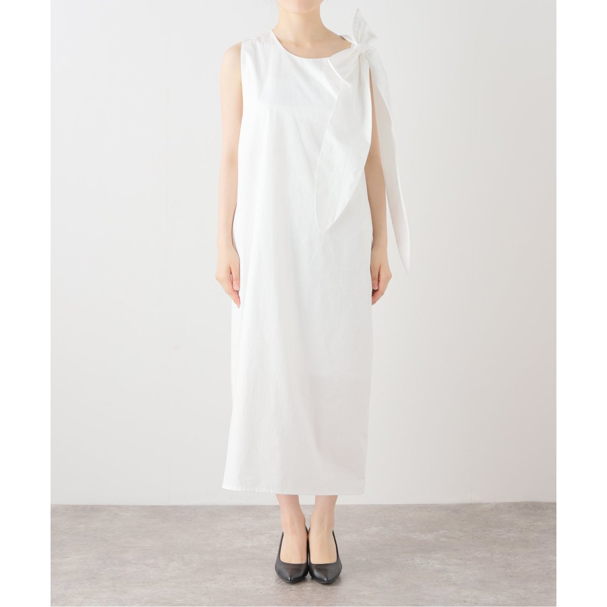 美品エレフELEPHBOWDRESSワンピースドレス　イエナIENAベイクルーズ ELEPH/エレフ BOW DRESS ワンピース BOWDRESS | イエナ(IENA) | マルイ