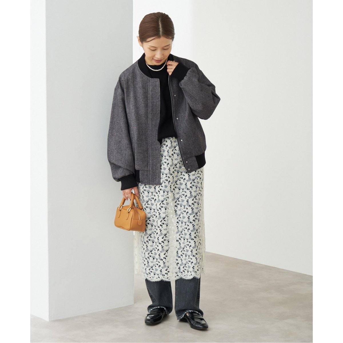 ボンディングツイードスタジアムブルゾン | イエナ(IENA) | マルイ