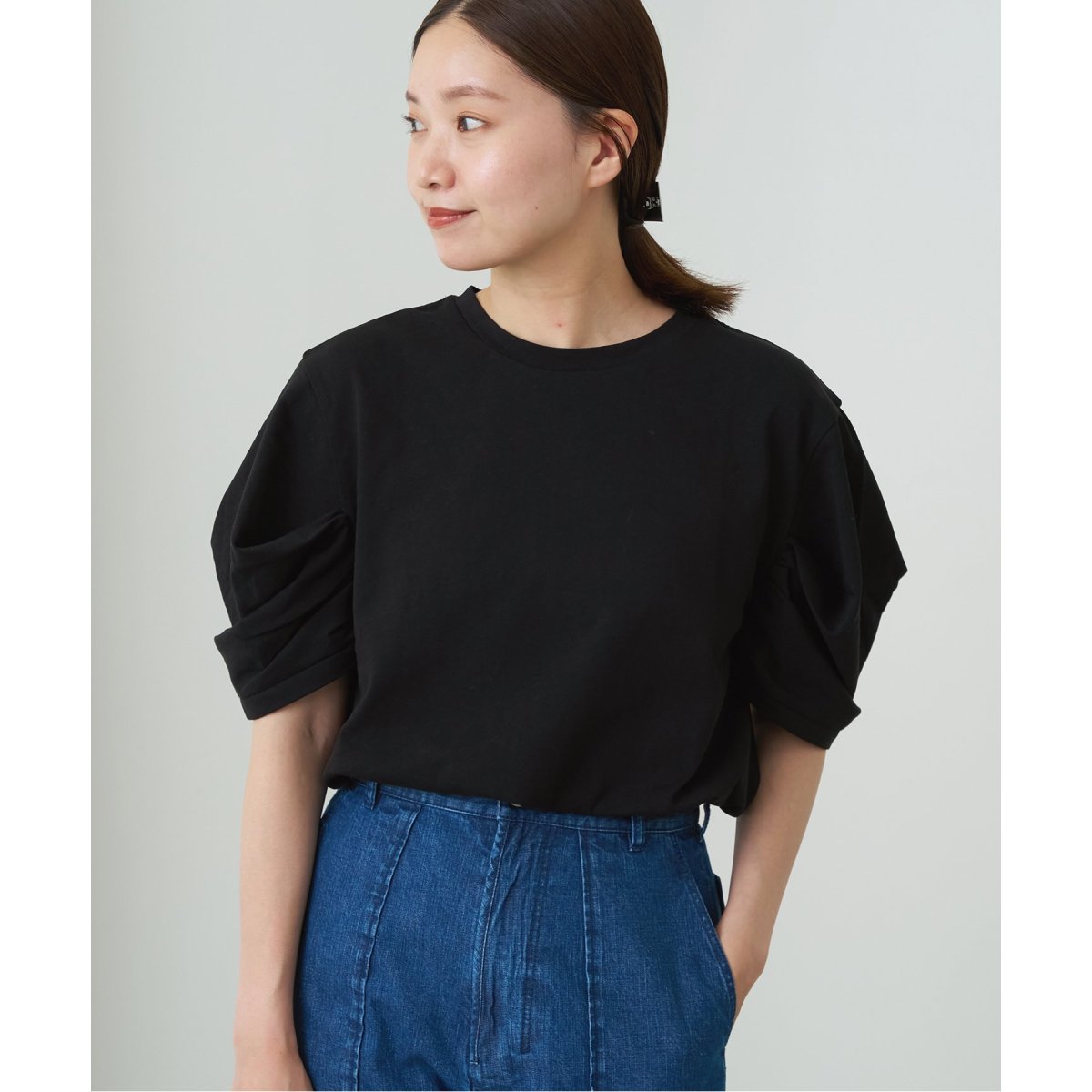 951t*美品 24AW イエナ IENA ボリュームスリーブ Tシャツ. ボリュームスリーブTシャツ | イエナ(IENA) | マルイウェブチャネル