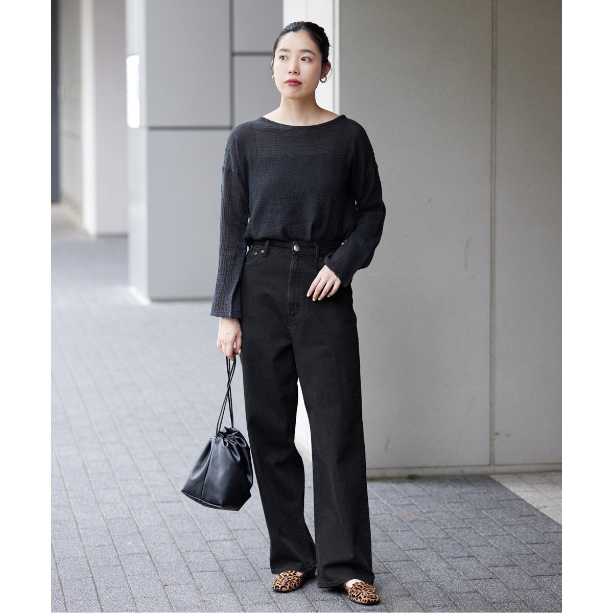 YANUK/ヤヌーク 別注 JOAN OBK ルーズストレートデニム | イエナ(IENA