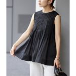 追加》TORRAZZO DONNA/トラッゾドンナ Pintuck tunics blouse 6 