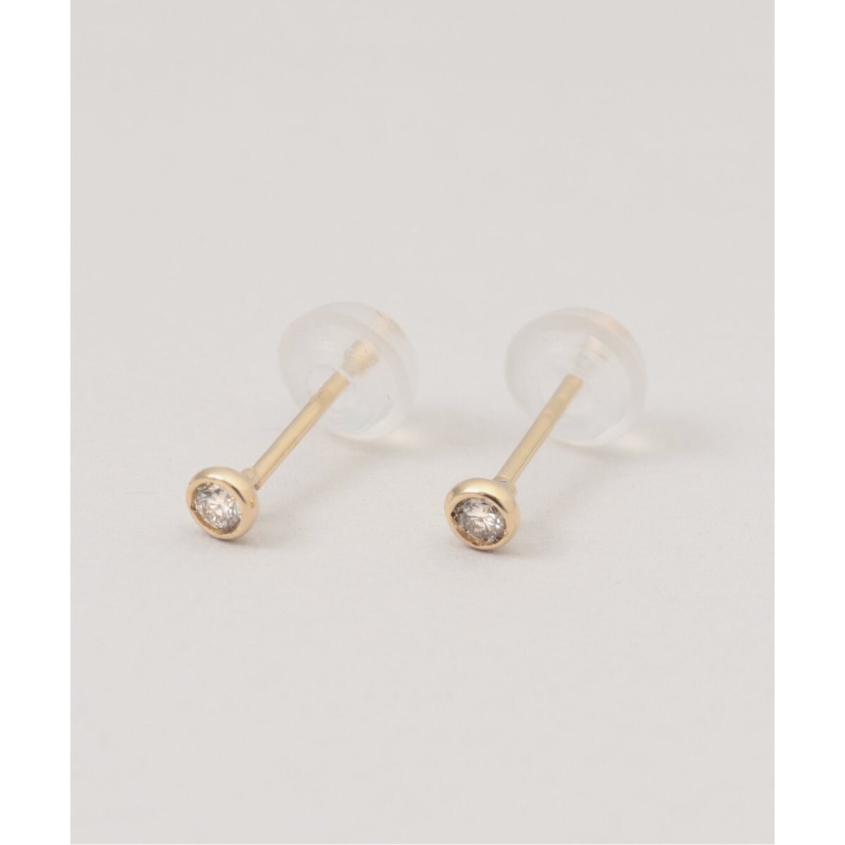 les bonbon/ル ボンボン K18 diamond pierce ピアス(両耳) BOB41