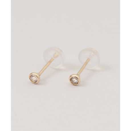 les bonbon/ル ボンボン K18 diamond pierce ピアス(両耳) BOB41 