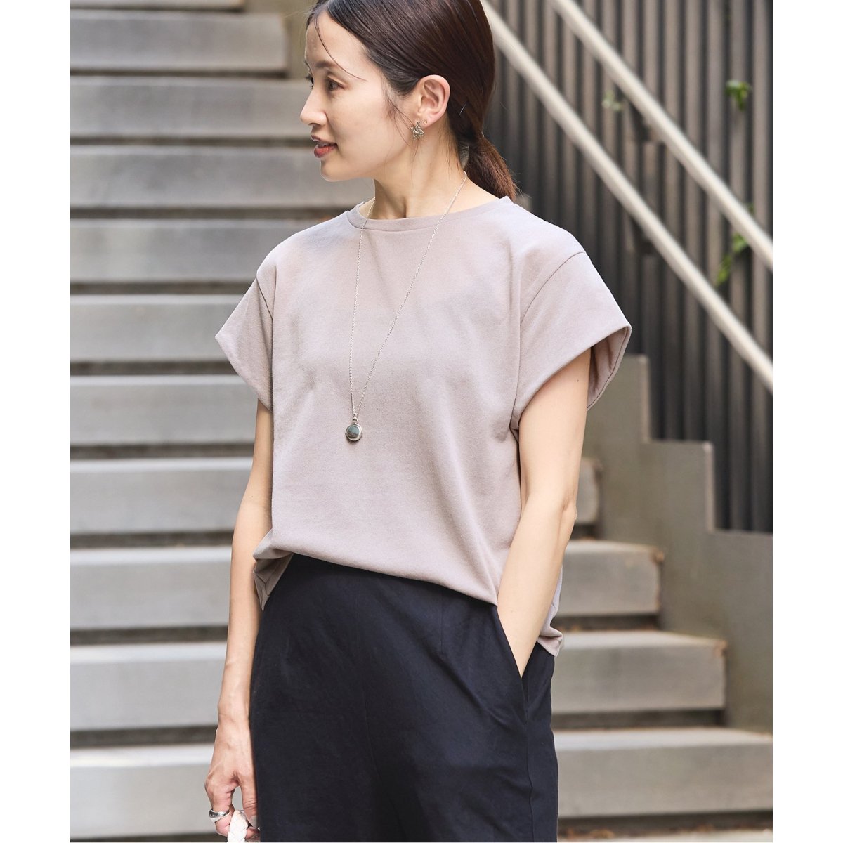 追加》シアーミニ裏毛 Tシャツ（Tシャツ／カットソー）｜IENA