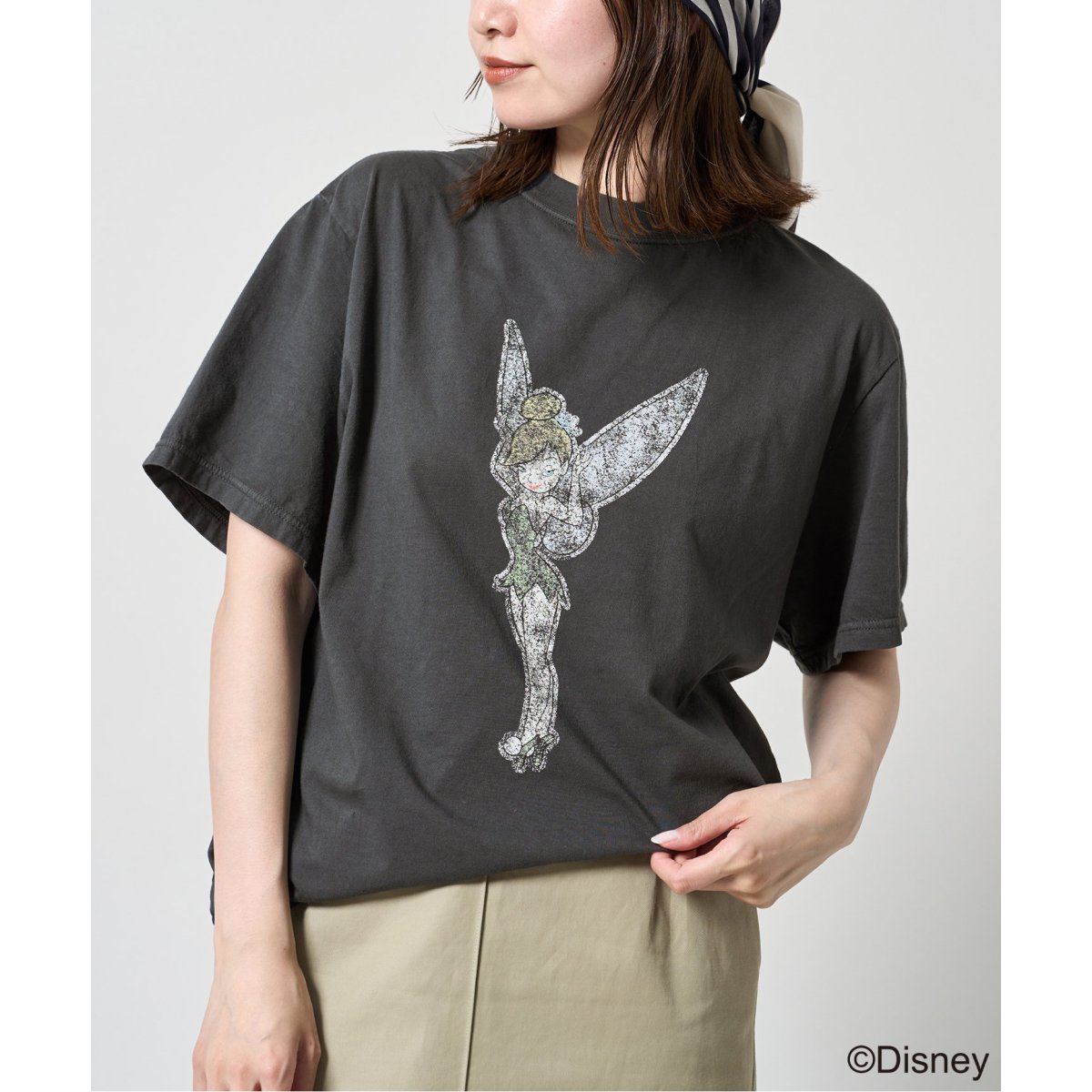 R JUBILEE/DISNEY COLLECTION LW加工Tシャツ(Tinker Bell) | イエナ