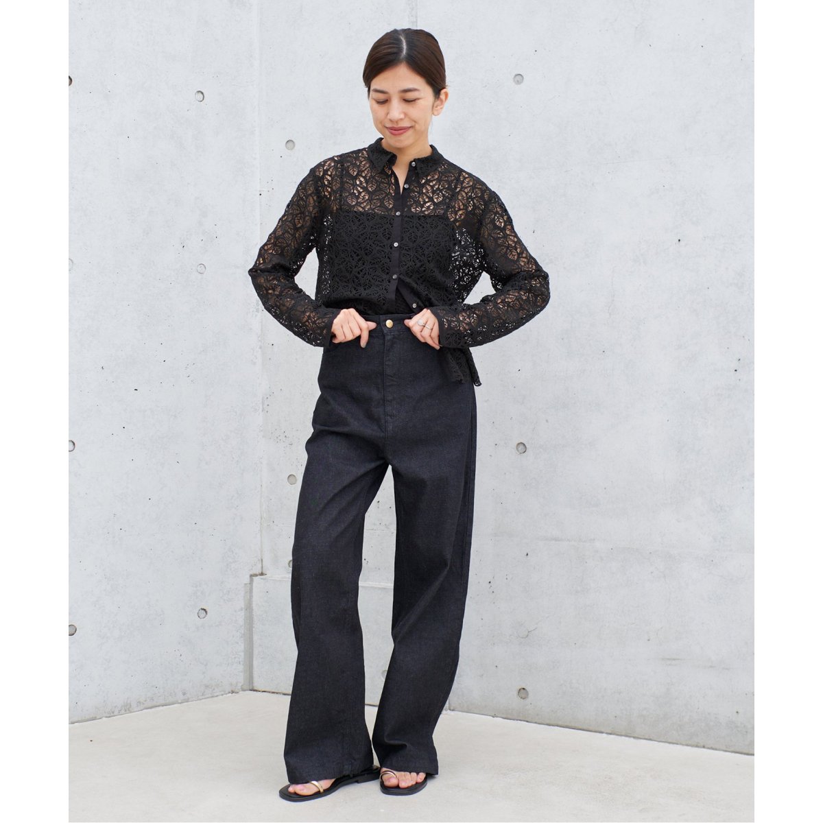 イエナ　ラッセルレースシャツ 追加》ラッセルレースシャツ | イエナ(IENA) | マルイウェブチャネル