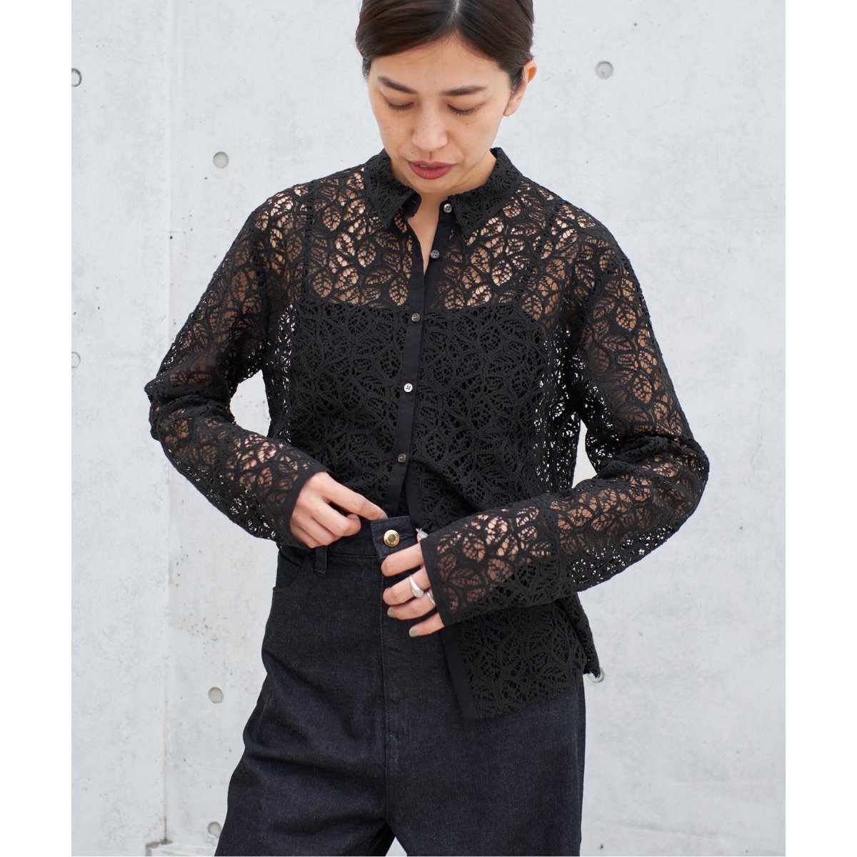 ラッセルレースシャツ | イエナ(IENA) | マルイウェブチャネル