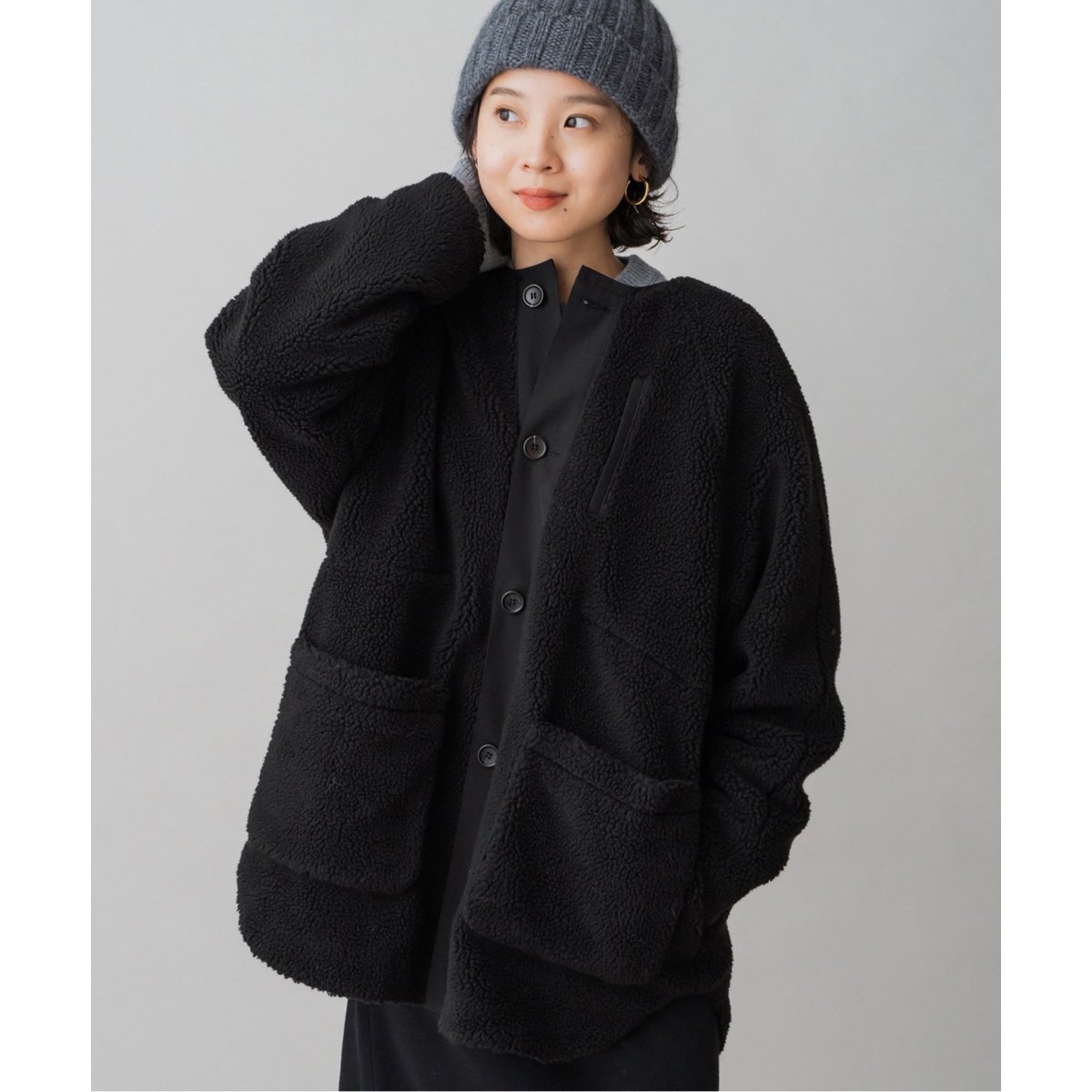 VACHEMENT/ヴァシュモン 別注 ボアミドルコート | イエナ(IENA