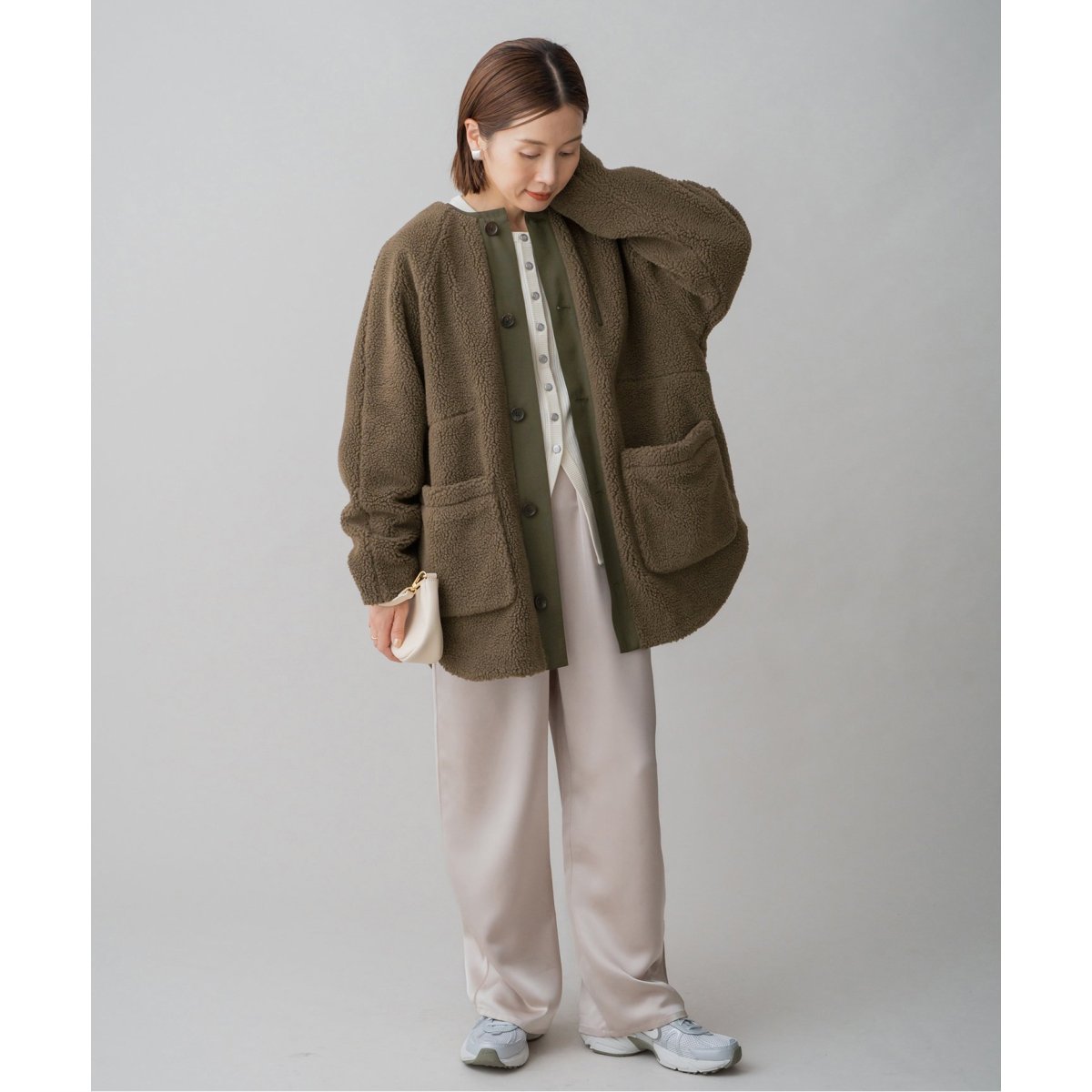 VACHEMENT/ヴァシュモン 別注 ボアミドルコート | イエナ(IENA