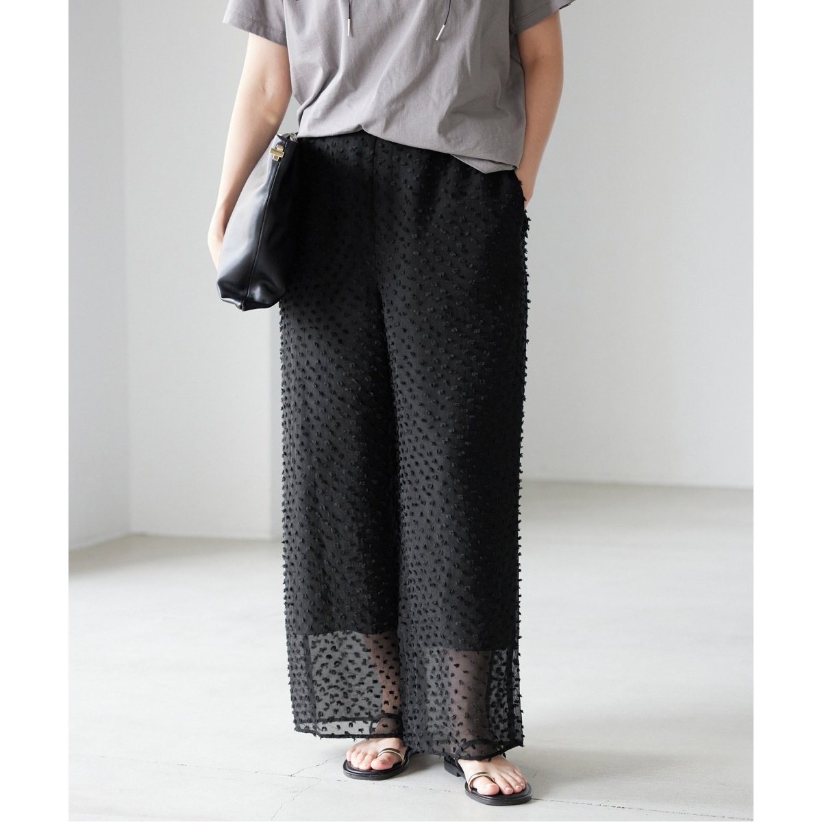 IENA Deveaux ジャカードパンツ 美品 イエナ Deveaux プリントイージー