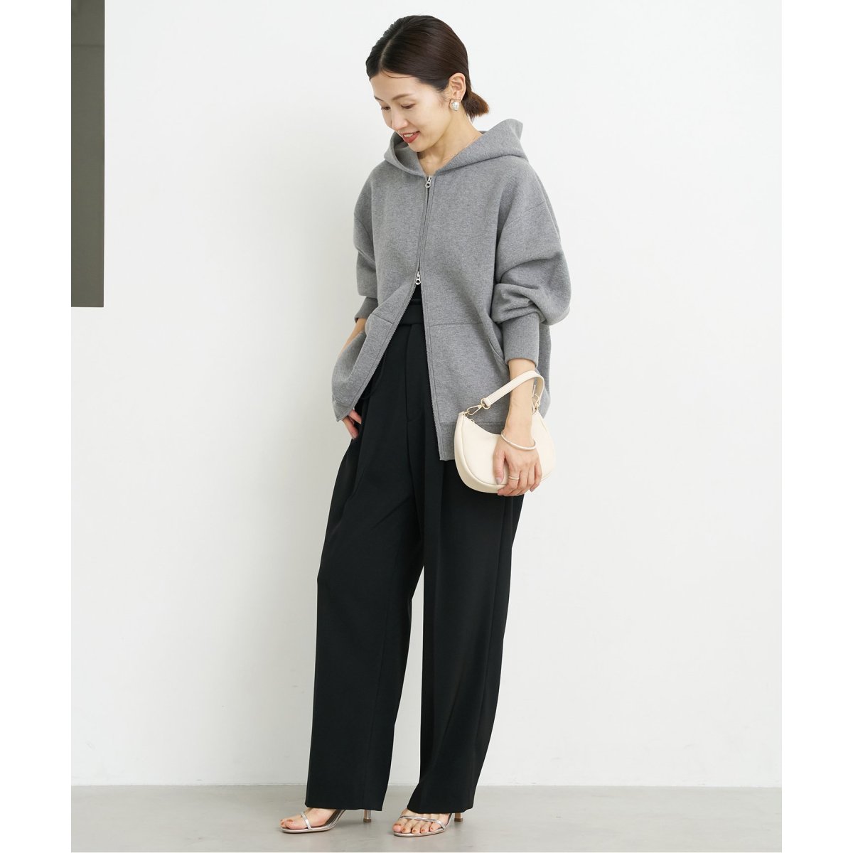 ダブルフェイス ジップアップフーディー | イエナ(IENA