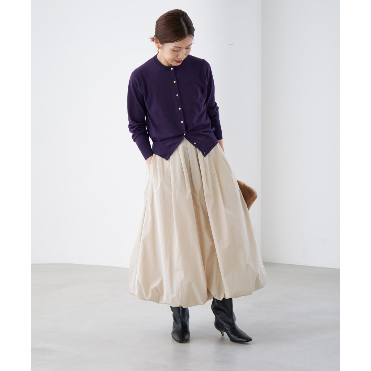 タフタバルーンスカート | イエナ(IENA) | マルイウェブチャネル