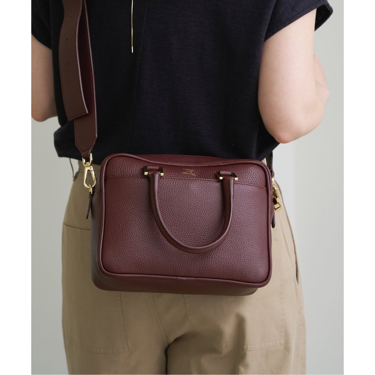 追加》Manuel MILANO/マニュエルミラノ 別注 レザーバッグ MIDI 追加》Manuel MILANO/マニュエルミラノ 別注 レザーバッグ MIDI