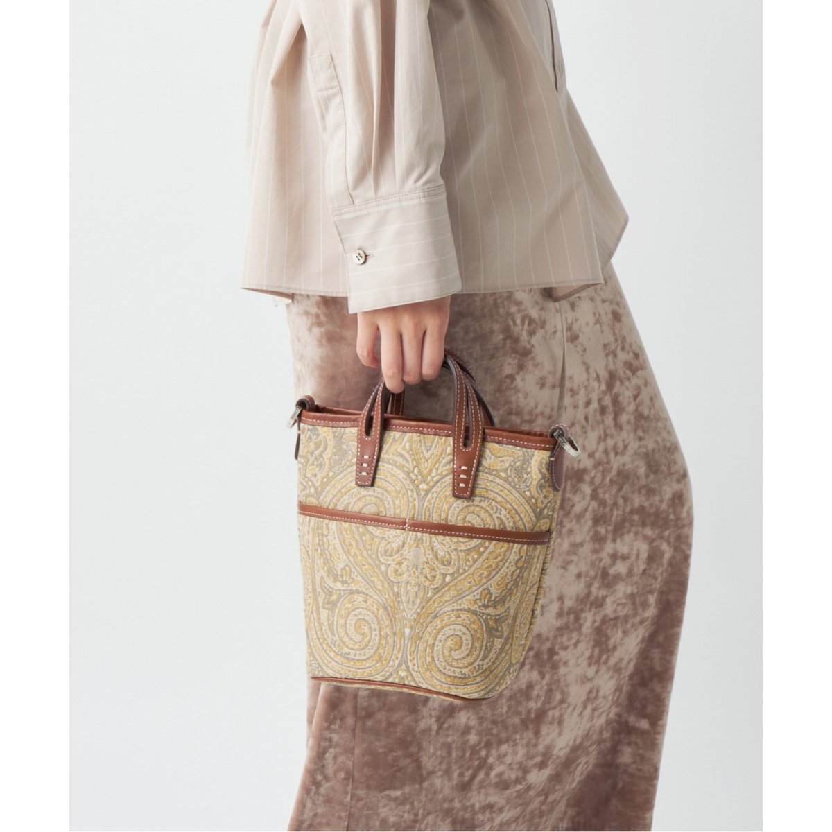 A VACATION IENA別注 SHIP HOBO MINI 2WAYバッグ A VACATION/ア ヴァケーション 別注 SHIP HOBO MINI 2WAYバッグ
