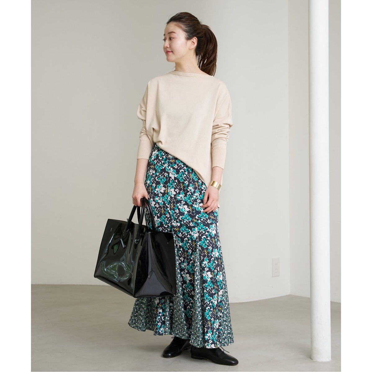 イエナ　パラレルレースアップシューズ38 Parallele/パラレル レースアップシューズ CAMPO（レザー