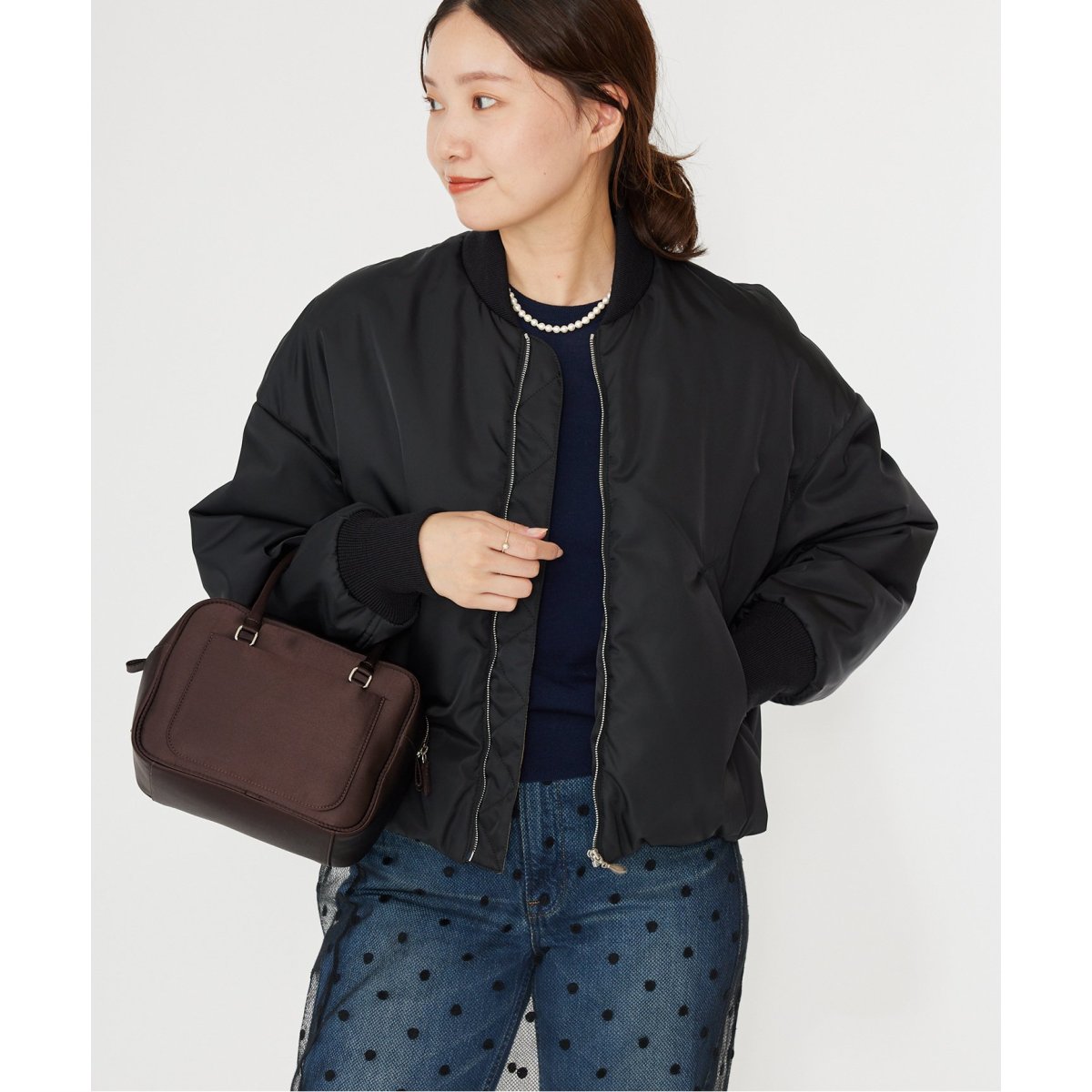 24AW【TICCA】ショートMA-1 ショートMA-1/TBDA-021