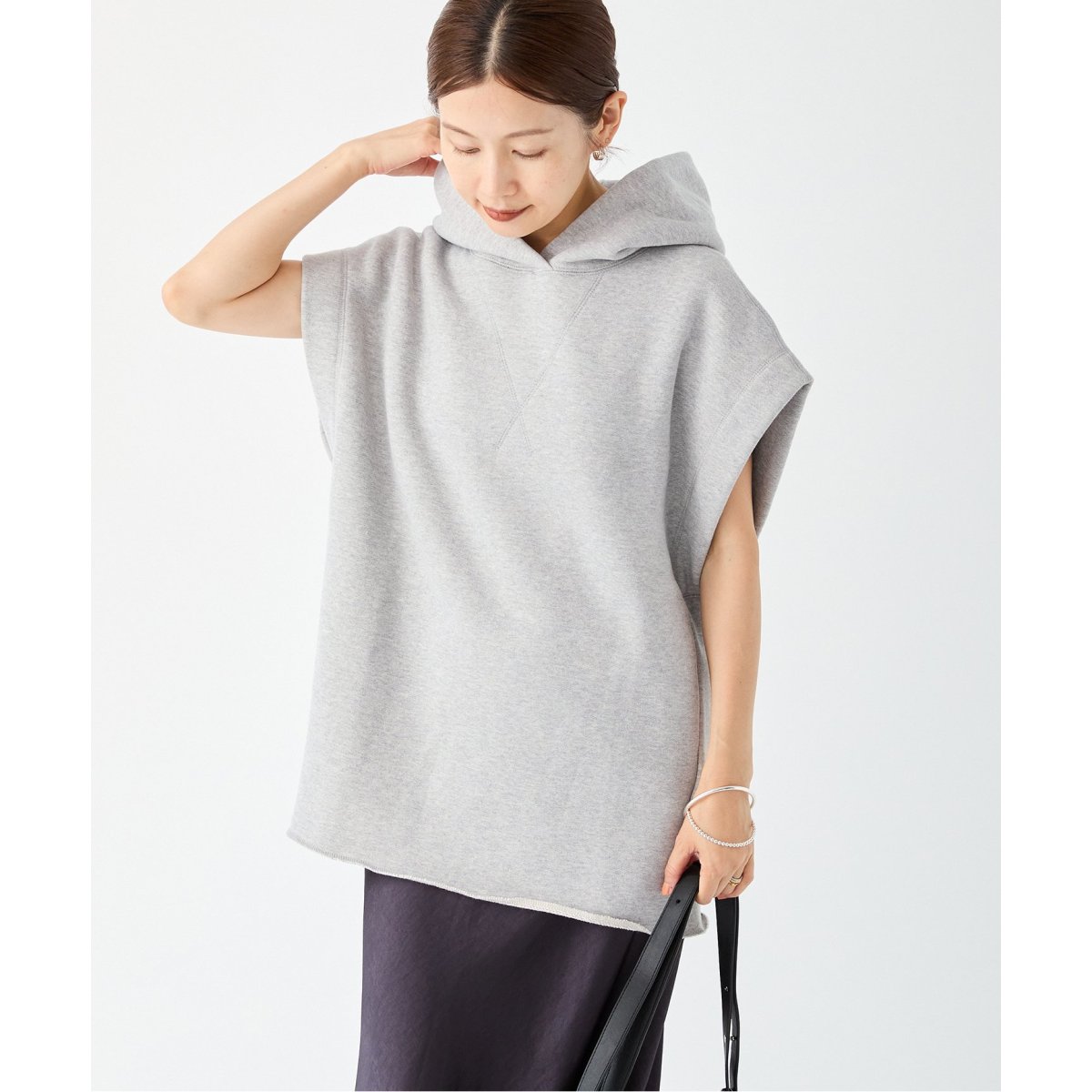 IENA ノースリーブフードパーカー ノースリーブ フードパーカー（Tシャツ／カットソー）｜IENA（イエナ