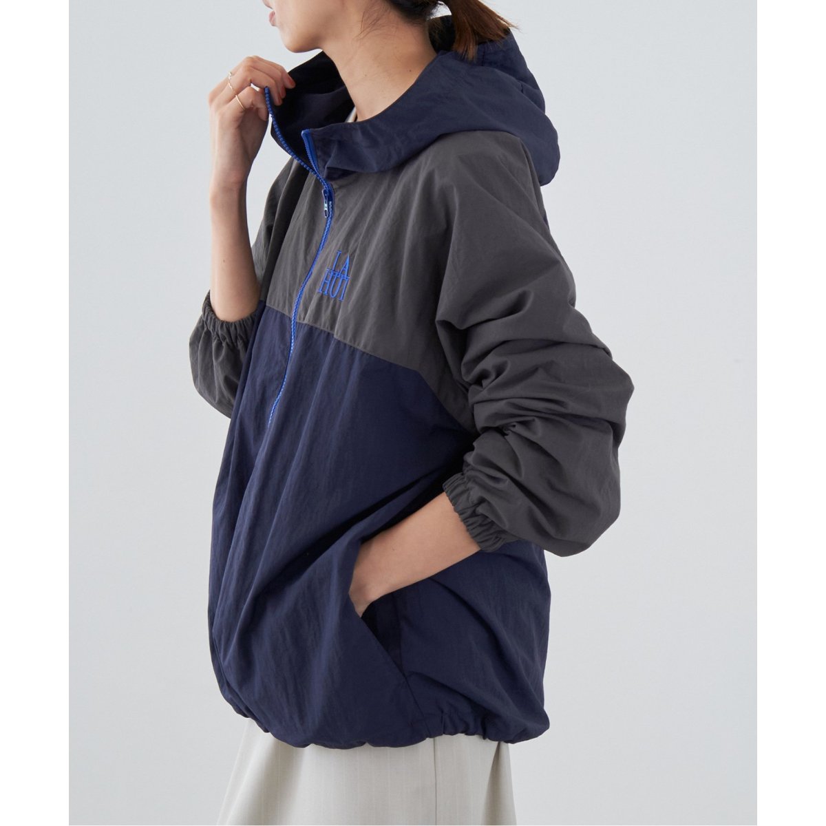 IENA La Hutte/ラユット カラーフードパーカー La Hutte/ラ ユット カラーフードパーカー | イエナ(IENA