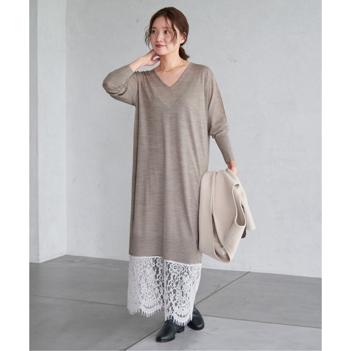 レースコンビニットセットワンピース | イエナ(IENA) | マルイ