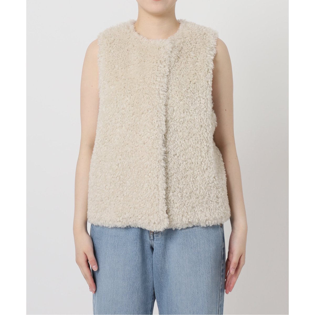 ECOPEL カーリーファーベスト | イエナ(IENA) | マルイウェブ