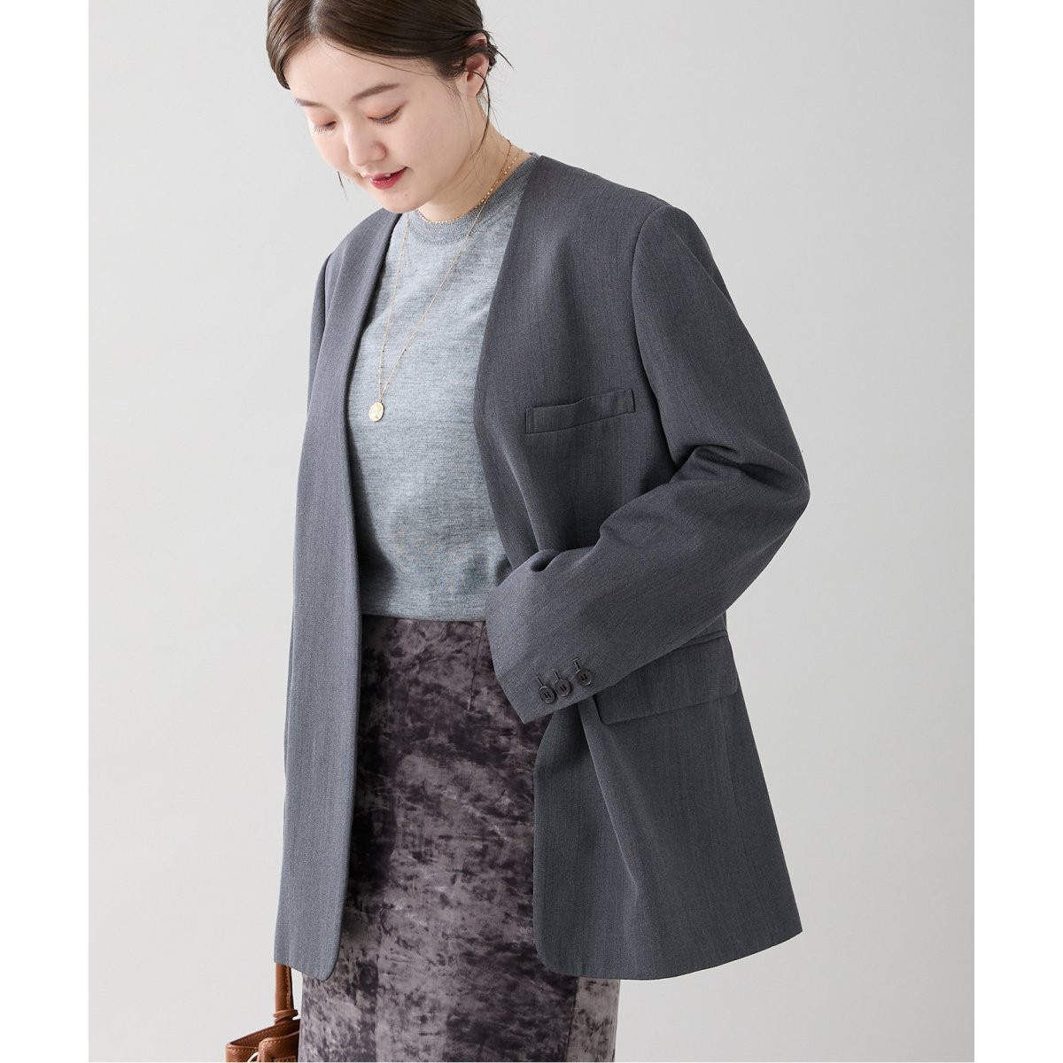 Wool/Vi カラーレスジャケット | イエナ(IENA) | マルイウェブチャネル
