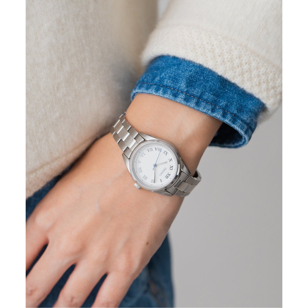 SEIKO/セイコー Exclusive IENAxHIROB 30mm White 【別注】 | イエナ