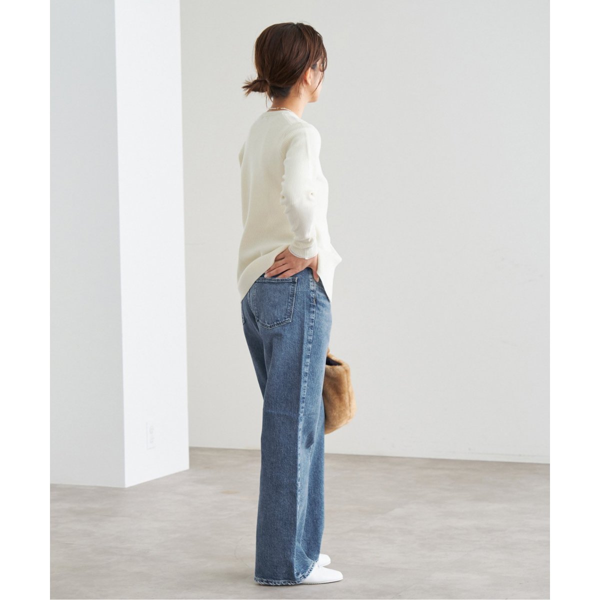 upper hights/アッパーハイツ 別注 THE TAYLOR ワイドフレアデニム