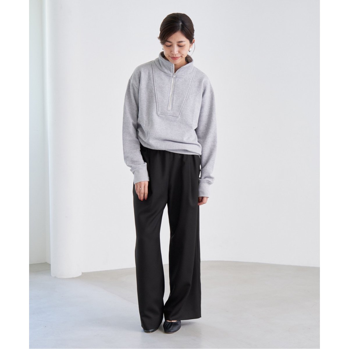 ウール混トリアセ リラックスパンツ | イエナ(IENA) | マルイウェブ