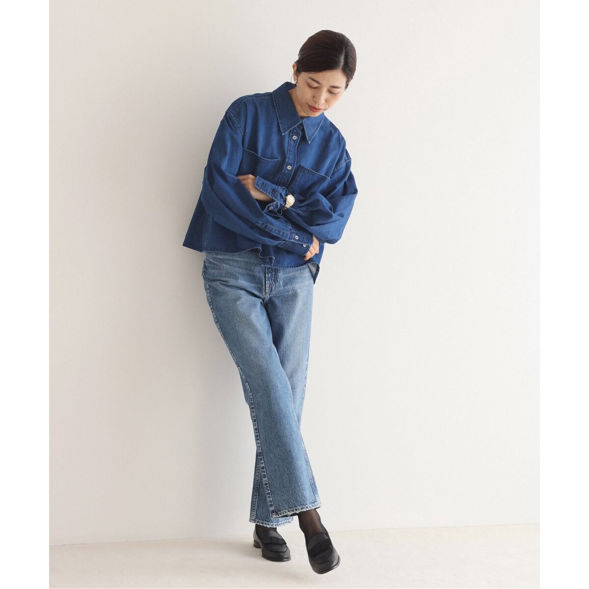 デニム ショートシャツ | イエナ(IENA) | マルイウェブチャネル
