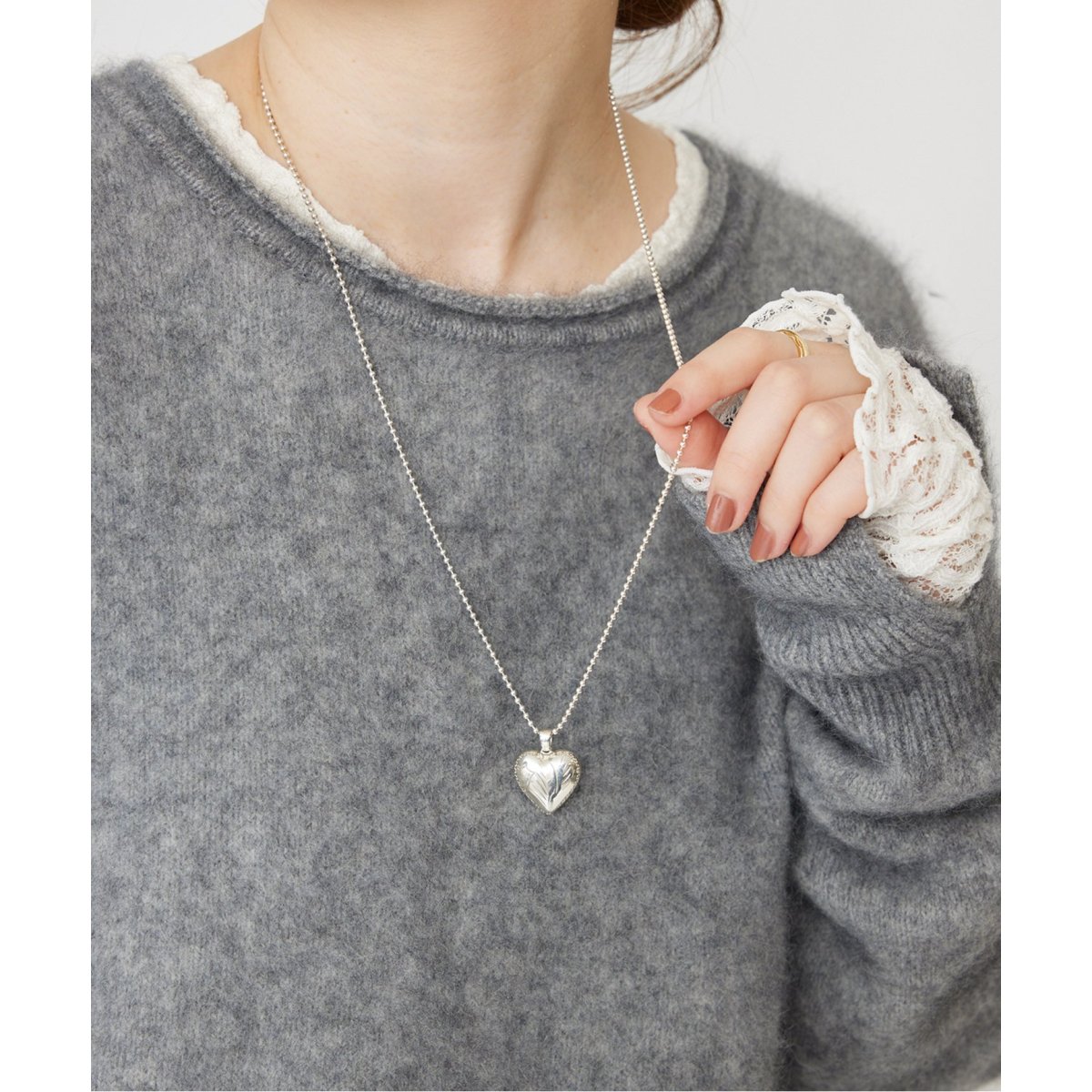 ネックレス 「追加」BASENOTES / ベースノート 65cm tiny chain