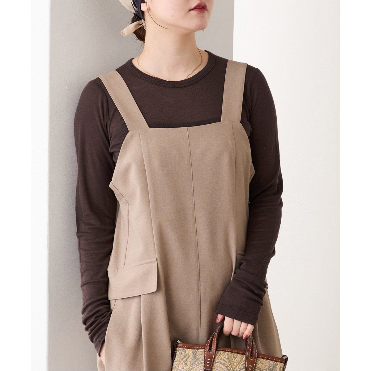 IENA リヨセルカシミヤロングTシャツ 新品タグ付 リヨセルカシミヤロングTシャツ | イエナ(IENA) | マルイウェブチャネル