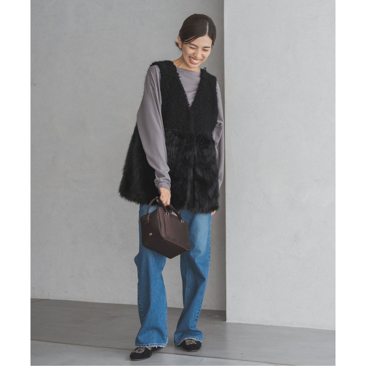 RITTO/リット ROOP FUR VEST ベスト 202490-FT | イエナ(IENA